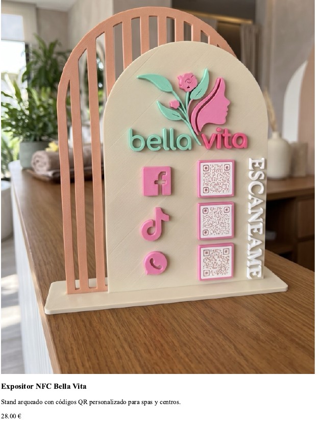 Expositor NFC Bella Vita